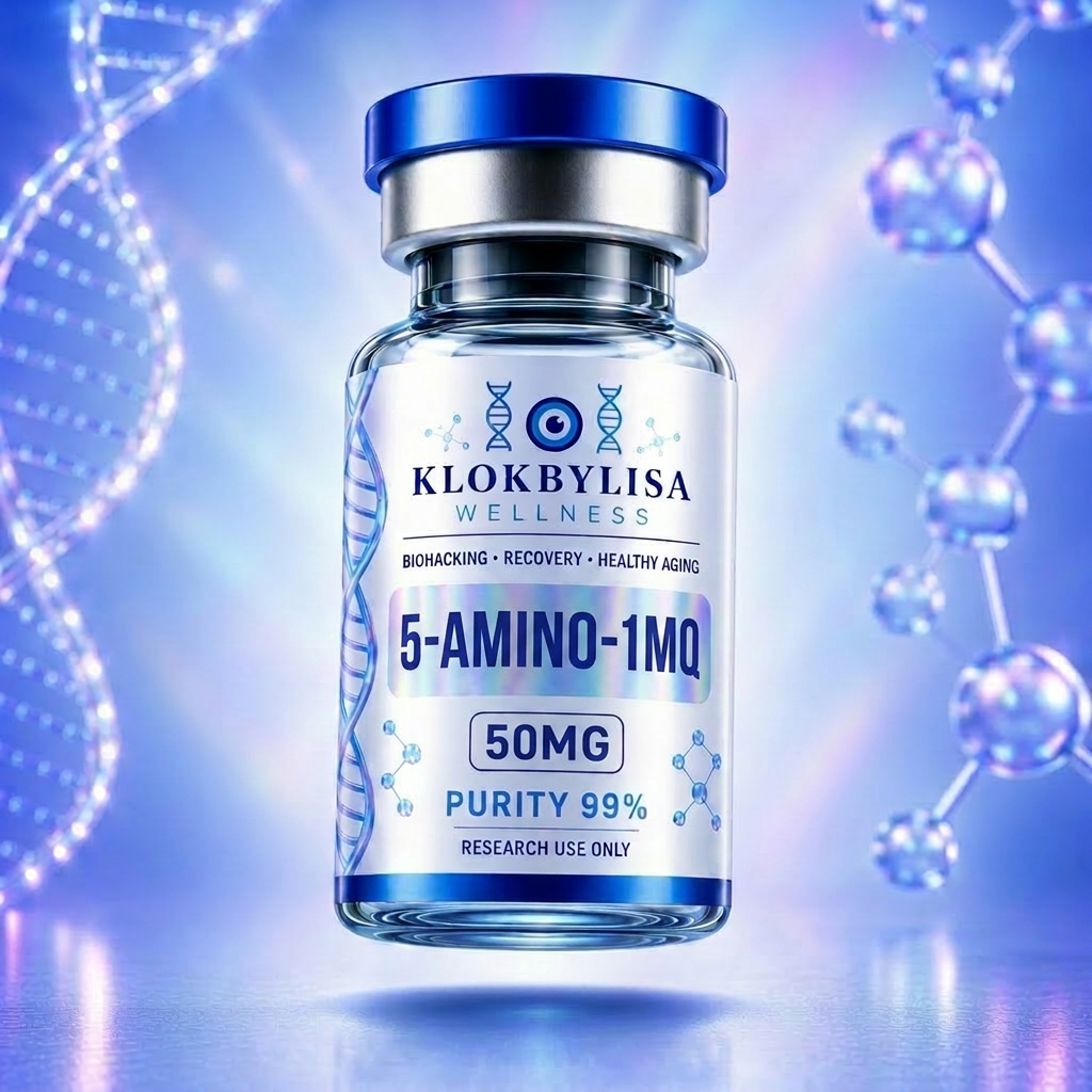 Vial de 5-AMINO-1MQ 50MG KlokByLisa Wellness