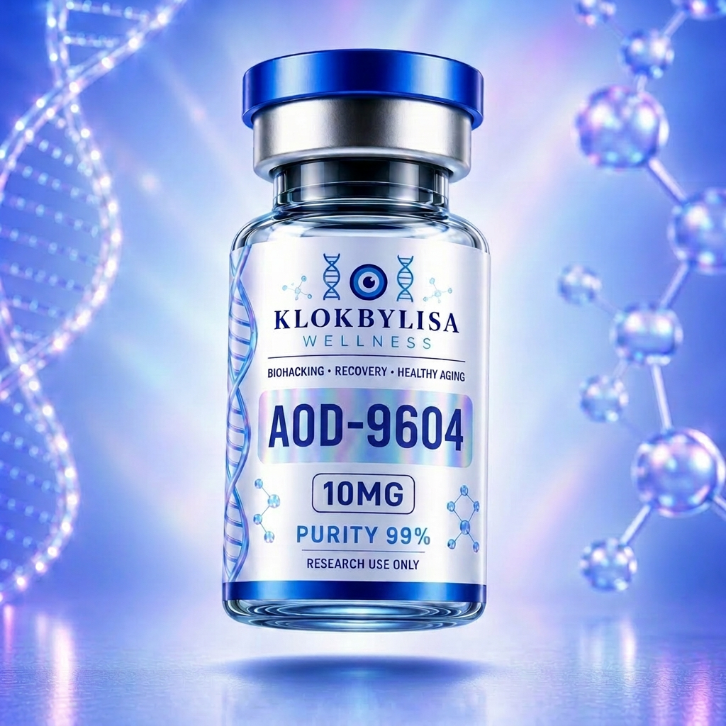Vial de AOD-9604 10MG KlokByLisa Wellness