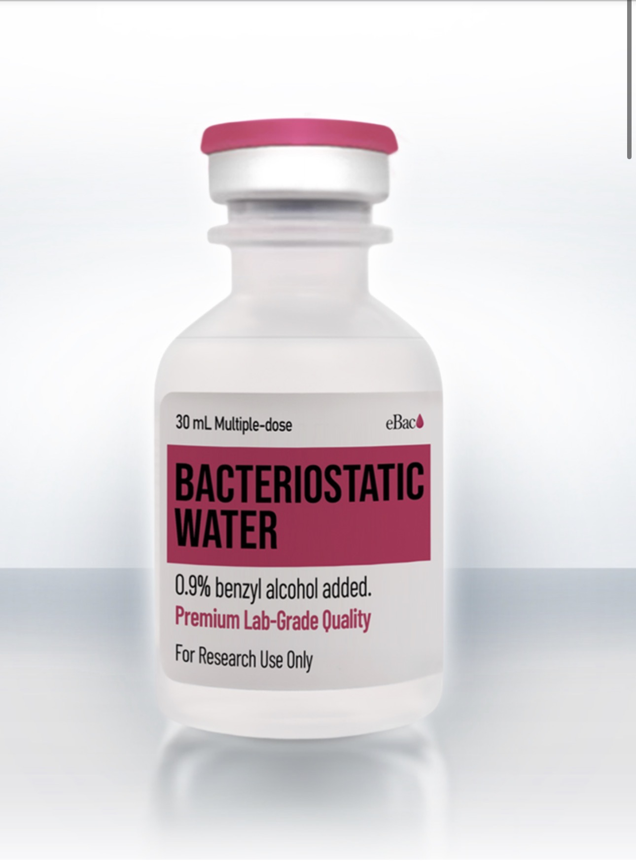 Vial de Bacteriostatic Water - 30mL Vial 30 ml KlokByLisa Wellness