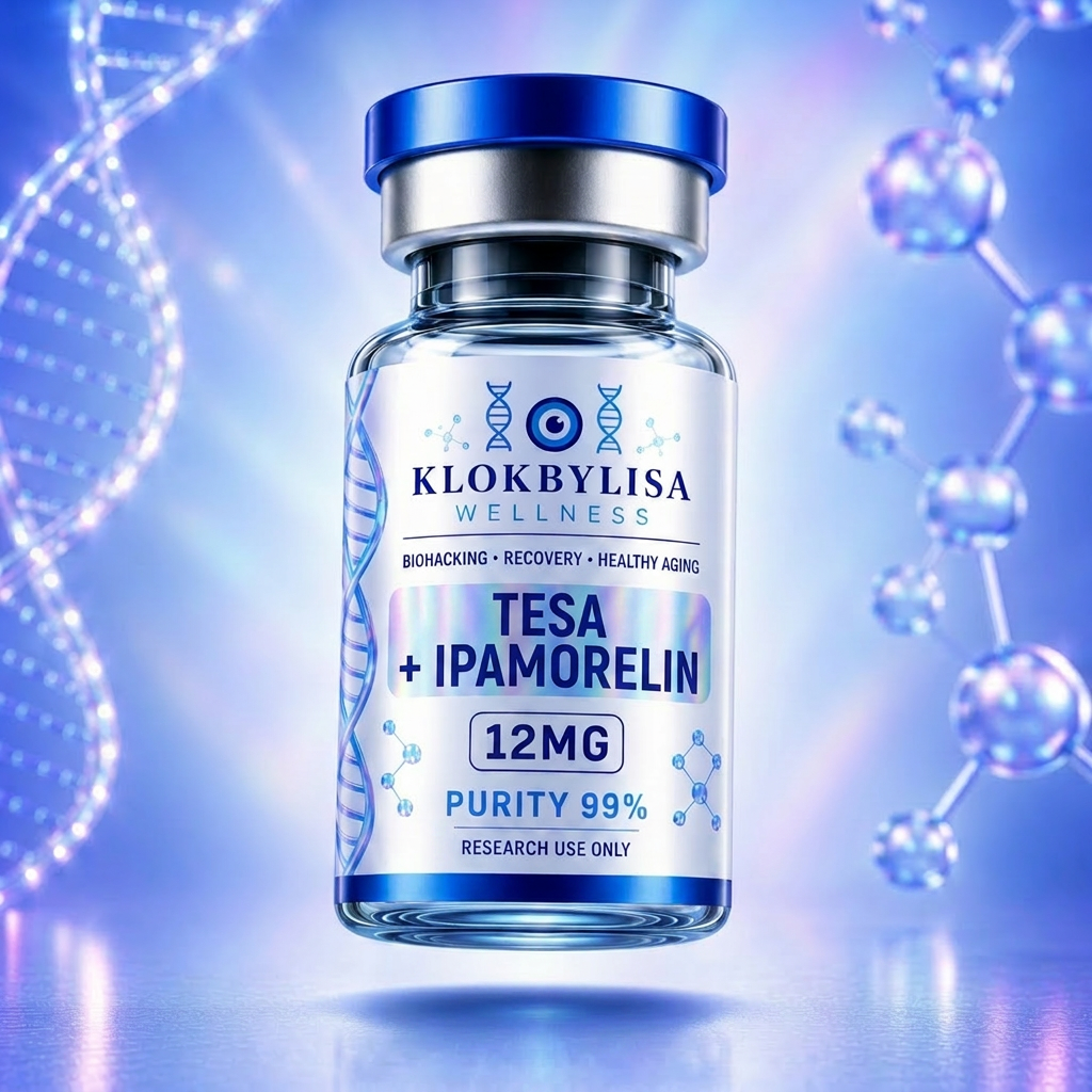 Vial de Tesa + Ipamorelin Blend 12MG KlokByLisa Wellness